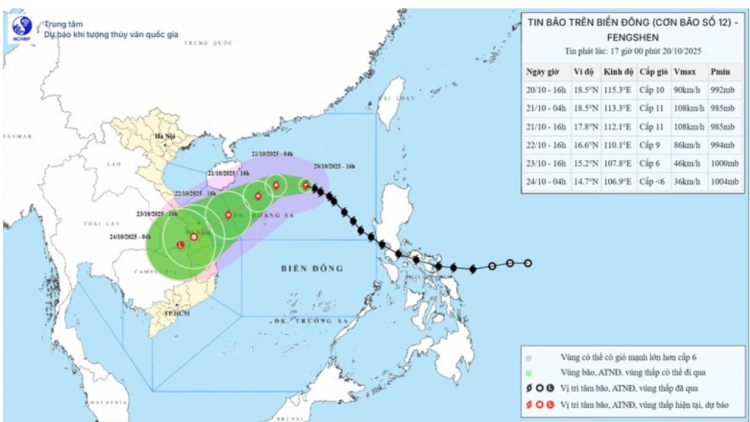 Thủ tướng: Chủ động phòng, tránh, ứng phó bão số 12 và mưa lũ