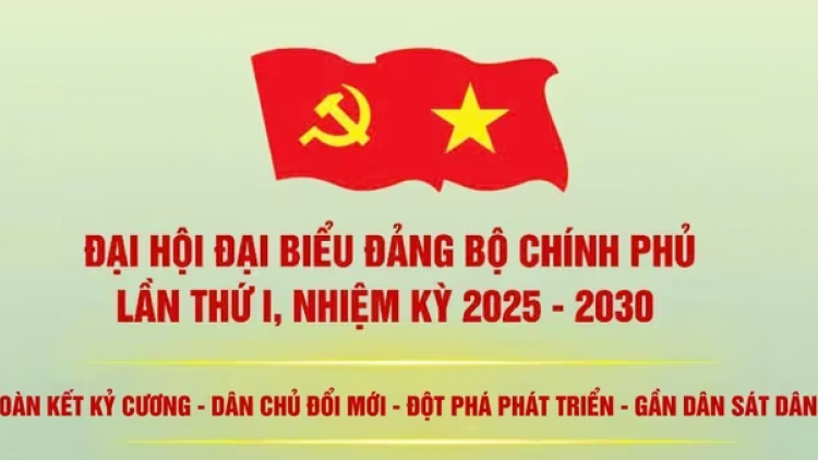 Thời sự 6h 12/10/2025: Đại hội đại biểu Đảng bộ Chính phủ lần thứ I, nhiệm kỳ 2025-2030