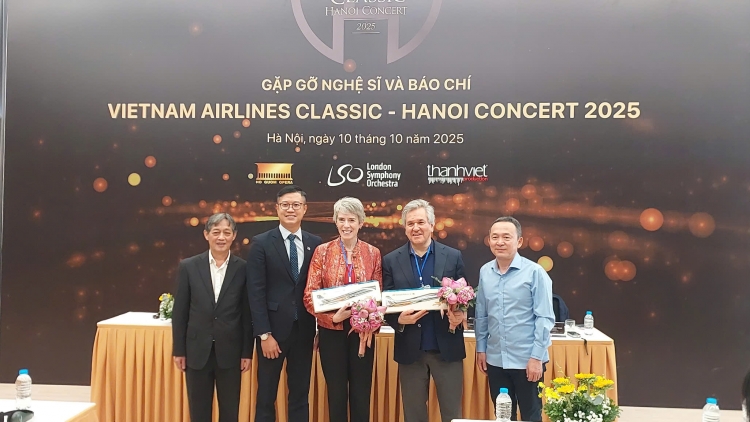 Vietnam Airlines Classic – Hanoi Concert 2025 trở lại ấn tượng với Dàn nhạc Giao hưởng London