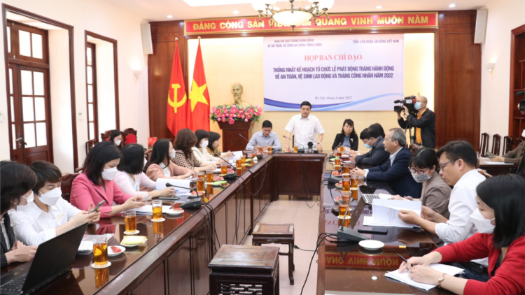 Lễ phát động tháng hành động về an toàn, vệ sinh lao động và tháng công nhân sẽ tổ chức vào 28-4