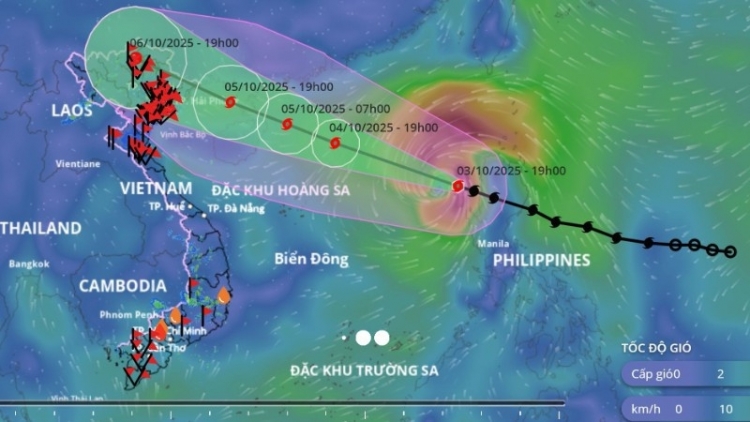 Thời sự 6h 5/10/2025: Bão số 11 vẫn đang mạnh lên và hướng về vùng biển Quảng Ninh, Hải Phòng