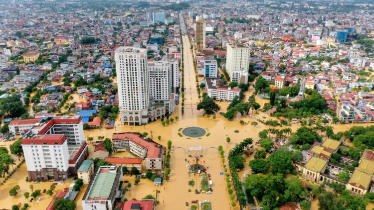 Thái Nguyên: Dự kiến còn ngập dài ngày tại nhiều khu vực, tiếp tục huy động tối đa lực lượng hỗ trợ 