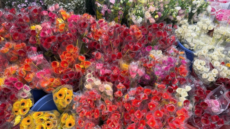 Thị trường hoa 20/10 tại TP.HCM: mua sắm trên kênh online chiếm ưu thế