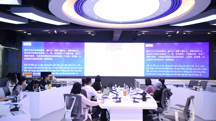 VOV và Quảng Tây Nhật báo hợp tác đào tạo ứng dụng AI trong truyền thông mới