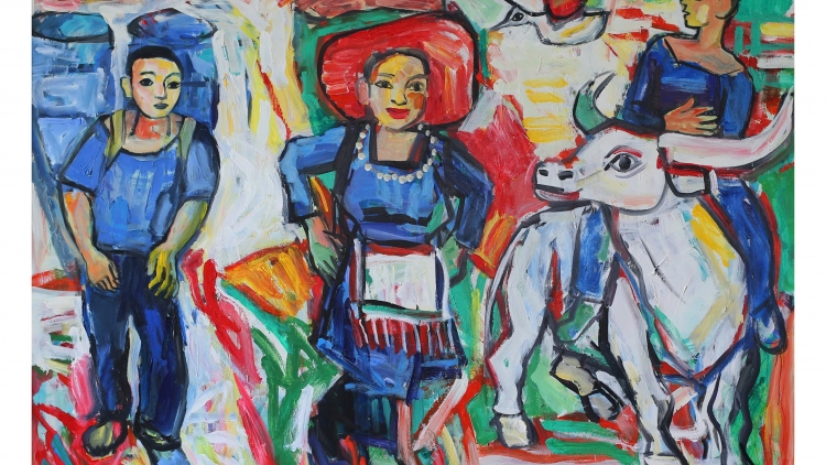 Dấu ấn hơn nửa thế kỷ sáng tác của họa sĩ Đỗ Sơn