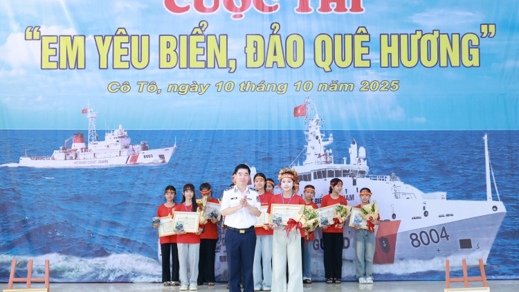 Ươm mầm tình yêu biển, đảo cho thế hệ trẻ Đặc khu Cô Tô