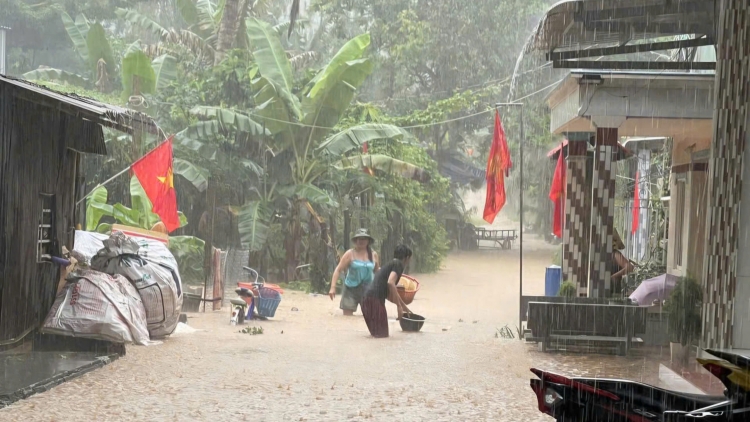 An Giang: Mưa lớn kéo dài,  đảo xa Thổ Châu ngập sâu