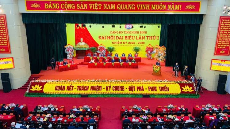 Đại hội Đảng bộ Ninh Bình lần thứ I: Tăng tốc bứt phá, hướng tới thành phố trực thuộc Trung ương