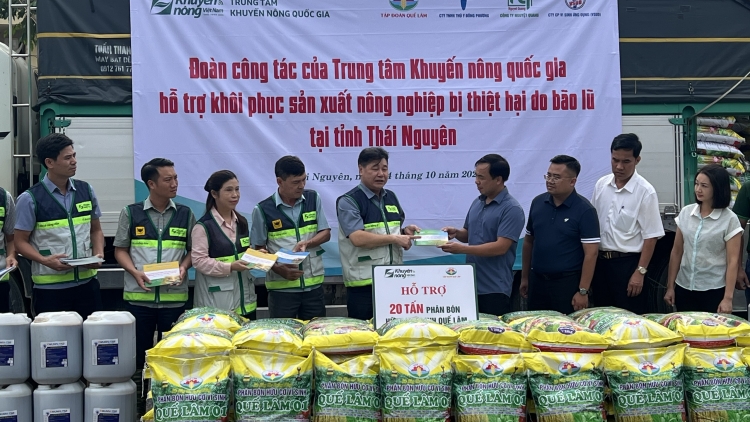 Đồng hành cùng người dân khôi phục sản xuất sau mưa lũ