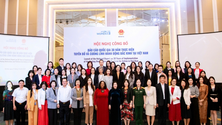 Công bố Báo cáo quốc gia về 30 năm thực hiện Tuyên bố và Cương lĩnh Hành động Bắc Kinh tại Việt Nam