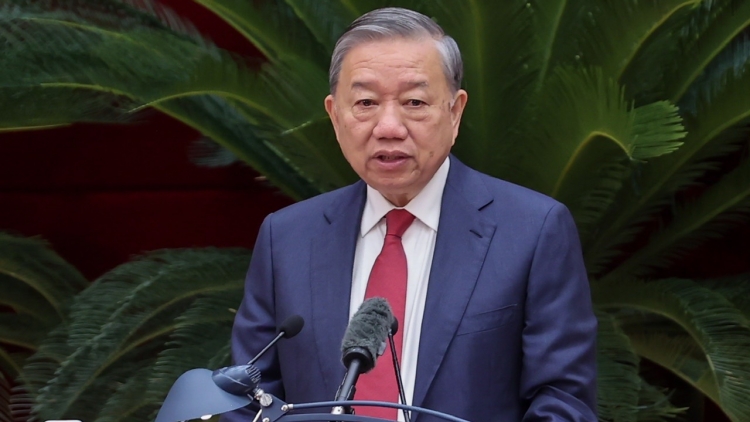 TV Tổng Bí thư Tô Lâm phát biểu khai mạc Hội nghị lần 14 Ban chấp hành Trung ương Đảng khoá XIII