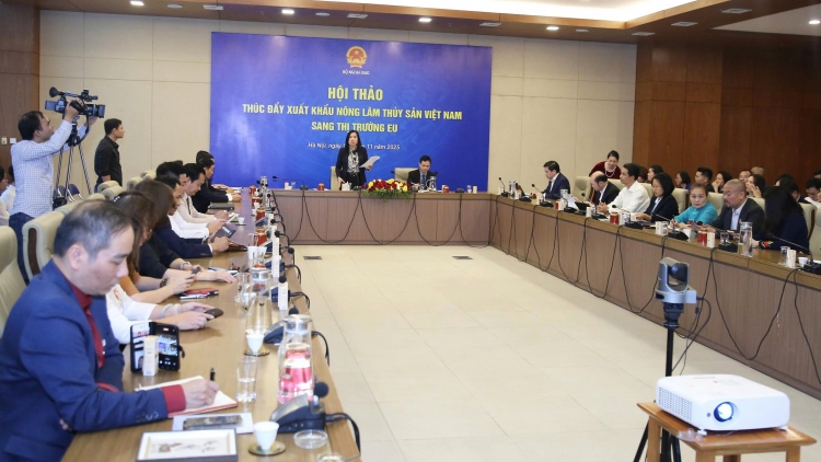 Hội thảo "Thúc đẩy xuất khẩu nông lâm thuỷ sản Việt Nam sang thị trường EU"