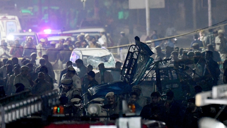 Đánh bom xe tại thủ đô New Delhi, Ấn Độ khiến hàng chục người thương vong