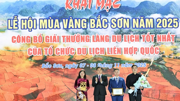 Lạng Sơn công bố danh hiệu Làng du lịch tốt nhất thế giới 2025