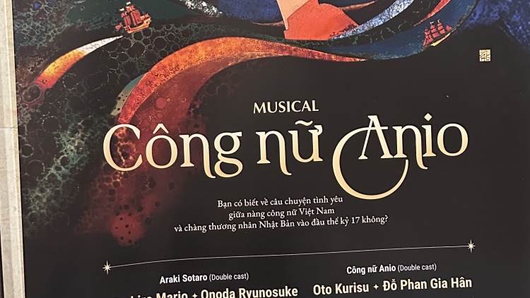 Nhật Bản công bố sản xuất Dự án nhạc kịch “Công nữ Anio”