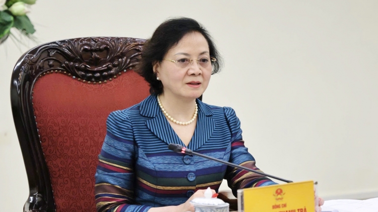 Phó Thủ tướng Phạm Thị Thanh Trà yêu cầu Bộ Nội vụ tăng tốc tiến độ các nhiệm vụ cuối năm