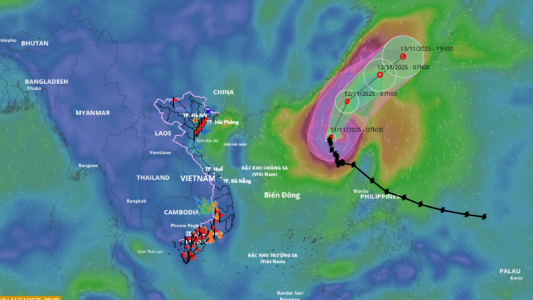 Tin bão trên biển Đông (Cơn bão số 14)