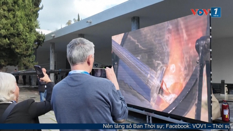 Ngọn đuốc Thế vận hội mùa đông Milano-Cortina 2026 được thắp sáng tại Olympia cổ đại