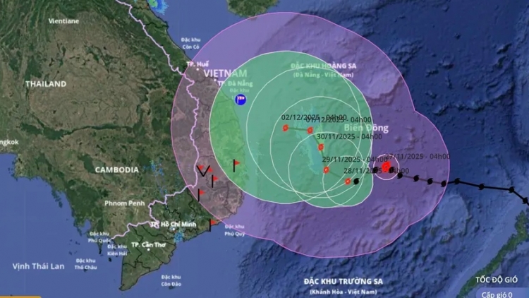Thời sự 21h30 27/11/2025: Bão số 15 đang mạnh lên giật cấp 15, các địa phương chủ động phương án ứng