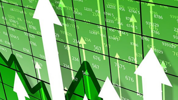 VN-Index tăng gần 35 điểm trên thị trường chứng khoán phiên chiều qua