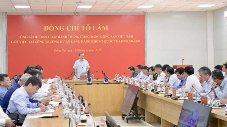 Thời sự 12h 13/11/2025: Tổng Bí thư Tô Lâm kiểm tra Dự án Cảng Hàng không Quốc tế Long Thành