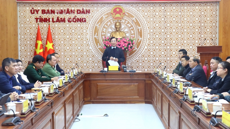 Lâm Đồng sớm thực hiện chỉ đạo của Thủ tướng khắc phục hậu quả thiên tai