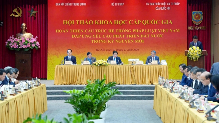 Hoàn thiện cấu trúc hệ thống pháp luật Việt Nam đáp ứng yêu cầu phát triển đất nước trong kỷ nguyên 
