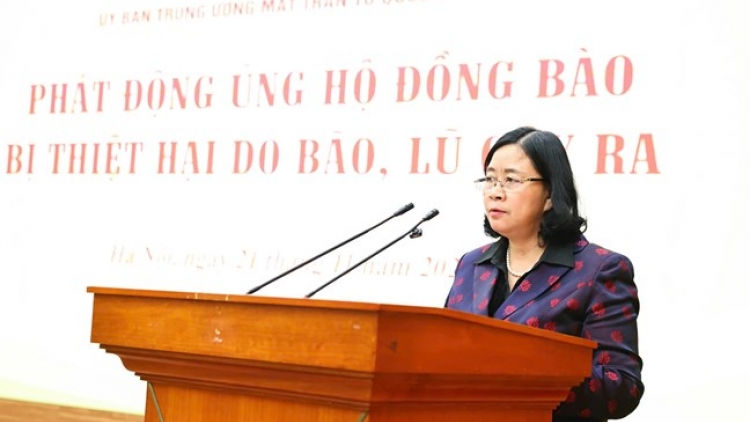 Ủy ban Trung ương MTTQ Việt Nam kêu gọi ủng hộ đồng bào miền Trung, Tây Nguyên bị thiệt hại do mưa l