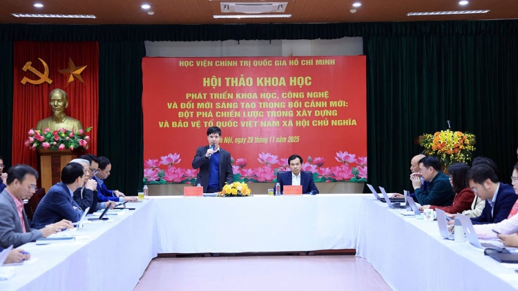 Phát triển khoa học, công nghệ và đổi mới sáng tạo trong bối cảnh mới 