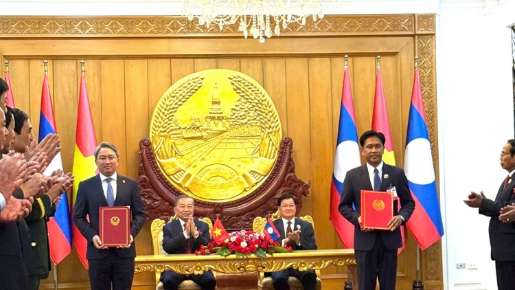 Đưa quan hệ hợp tác pháp luật và tư pháp với Lào sang một giai đoạn mới