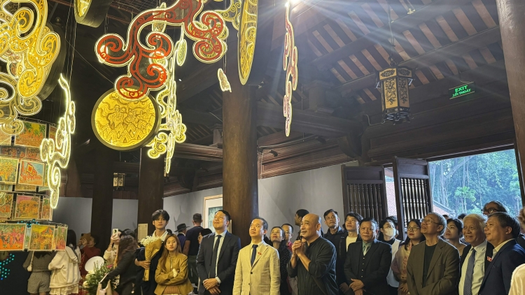 Triển lãm “Đạo học ngàn năm”: Tiếp nối tinh thần đạo học bằng ngôn ngữ nghệ thuật 