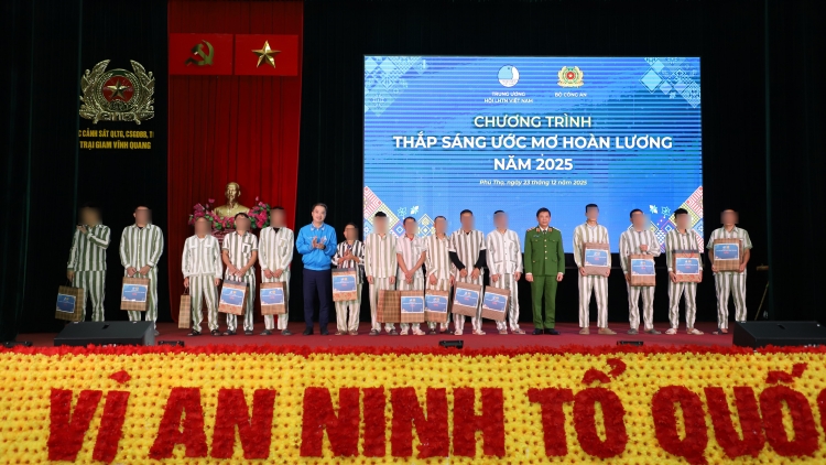 “Thắp sáng ước mơ hoàn lương” cho phạm nhân trong độ tuổi thanh niên tại Trại giam Vĩnh Quang