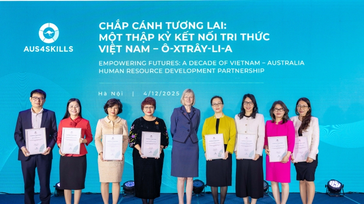 Aus4Skills: Một thập kỷ kết nối tri thức Việt Nam-Australia