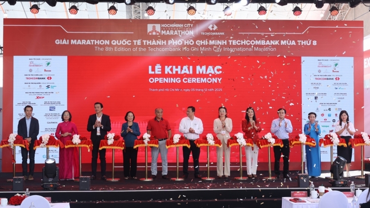 Giải Marathon quốc tế TP HCM Techcombank mùa thứ 8: “Bước chạy vì một Việt Nam vượt trội”