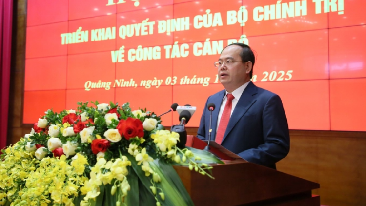 Chân dung Bí thư Tỉnh ủy Quảng Ninh Quản Minh Cường