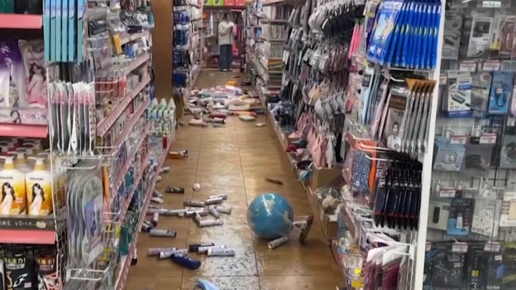 Đài Loan (Trung Quốc) rung chuyển bởi trận động đất mạnh 7.0 độ