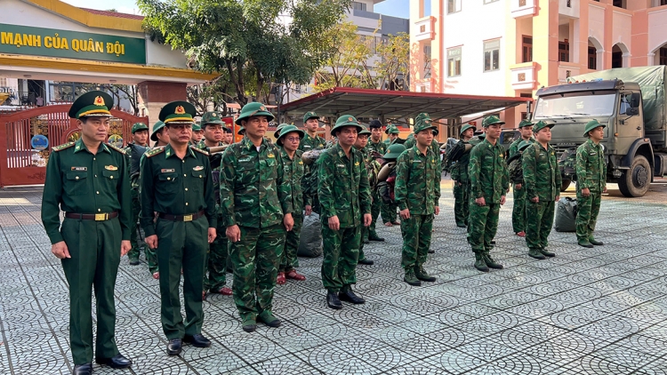 Bộ đội Biên phòng thành phố Đà Nẵng: 50 cán bộ tham gia “Chiến dịch Quang Trung”