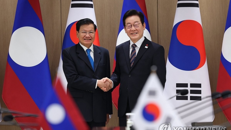 Hàn Quốc và Lào nâng cấp quan hệ ngoại giao lên “Đối tác toàn diện”