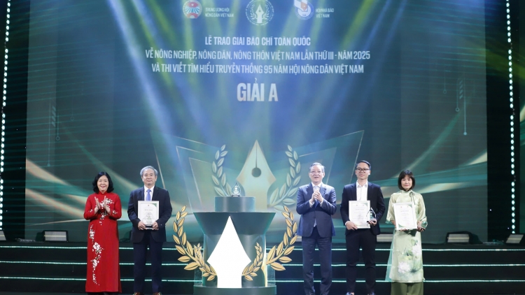 Vinh danh tác phẩm báo chí về nông nghiệp, nông dân, nông thôn Việt Nam năm 2025