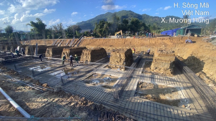  Sơn La đẩy nhanh tiến độ thi công xây dựng 13 trường học biên giới