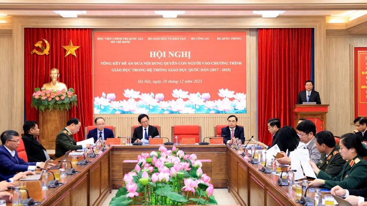 Tổng kết 8 năm Đề án đưa nội dung quyền con người vào CT giáo dục trong hệ thống giáo dục quốc dân 