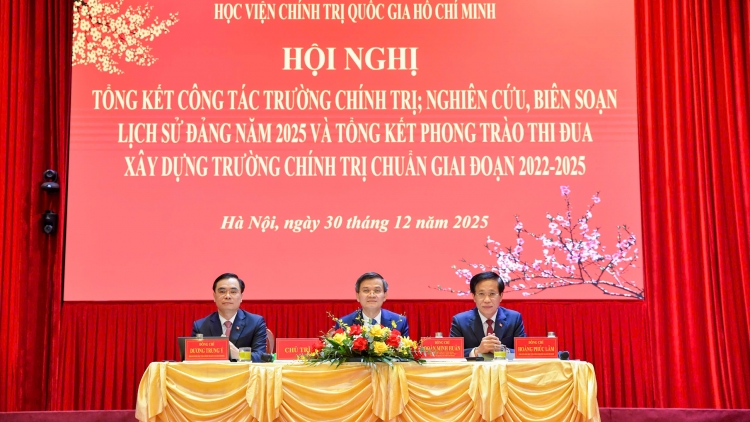 Tổng kết công tác trường chính trị; nghiên cứu, biên soạn lịch sử Đảng năm 2025 