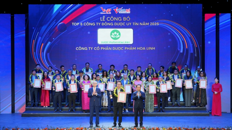  Dược phẩm Hoa Linh tiếp tục được vinh danh Top 5 Công ty Đông dược uy tín