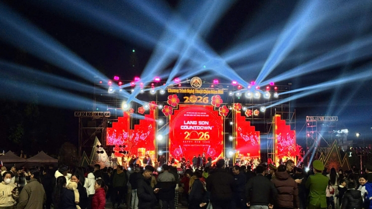 Lần đầu tiên Lạng Sơn tổ chức Countdown kết hợp bắn pháo hoa dịp tết Dương lịch 2026