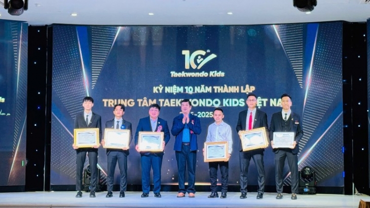 Mô hình đào tạo Taekwondo trẻ nổi bật ươm mầm thượng võ