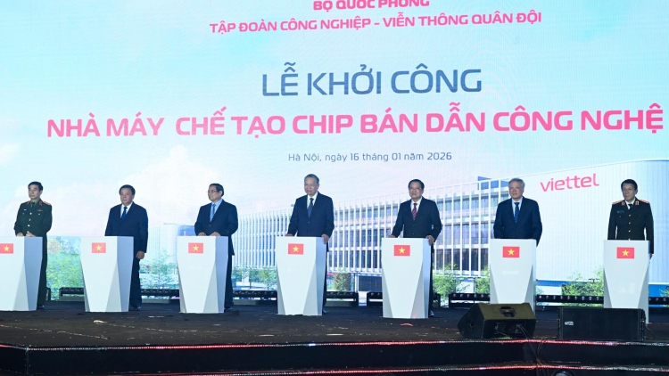 Thời sự 12h 16/1/2026: Tổng Bí thư Tô Lâm dự lễ khởi công Nhà máy Chế tạo chip bán dẫn công nghệ cao