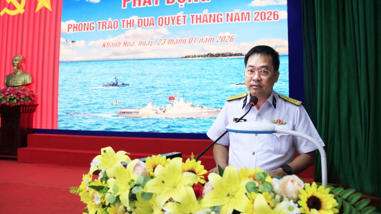 Lữ đoàn 162 phát động phong trào thi đua quyết thắng năm 2026