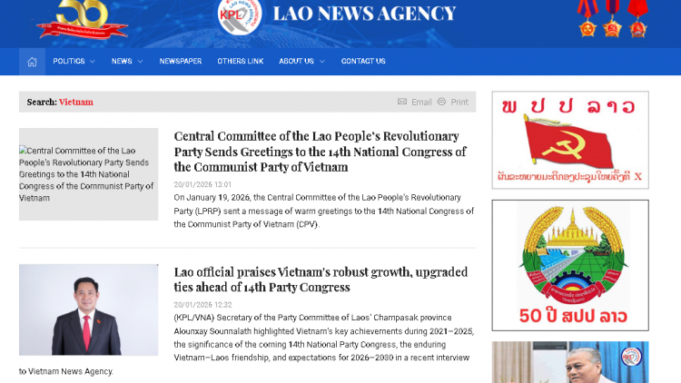 Quốc tế về Đại hội XIV:  Niềm tin và ổn định chính trị – chìa khoá thành công