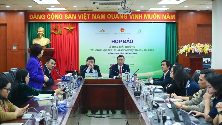 Trao giải thưởng trường học sinh thái ASEAN năm 2025 – trường học không rác thải nhựa