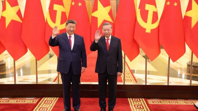 Điện mừng kỉ niệm 76 năm Ngày thiết lập quan hệ ngoại giao Việt Nam - Trung Quốc